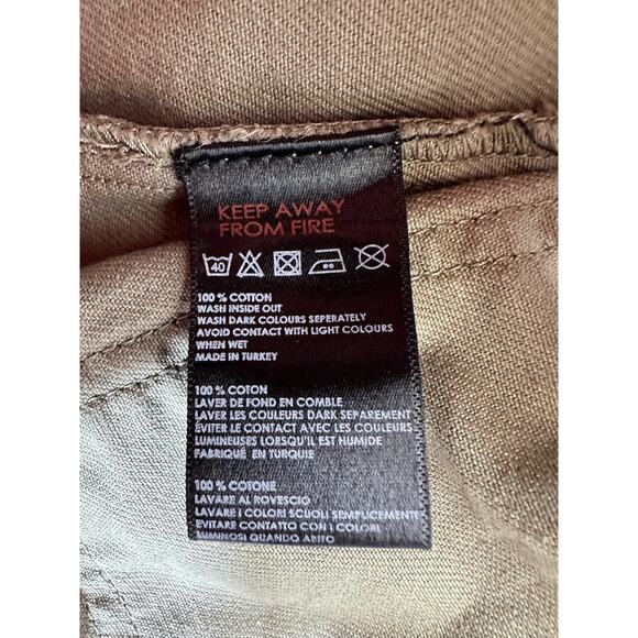 BDG Urban Outfitters Womens Denim Jacket Size Small Olive Green Field Utility - Picture 6 of 10